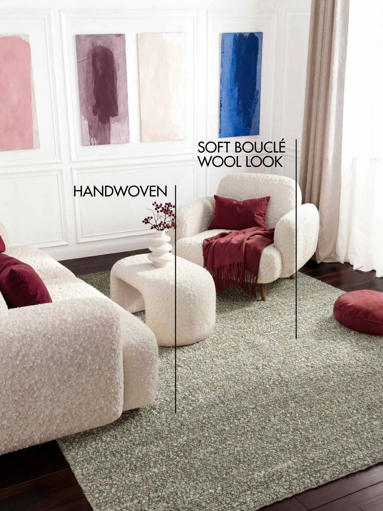 Kusový koberec Ted Baker Notting Hill 106347 Light Green, 200x290, zelená, obývacia izba, Ted Baker