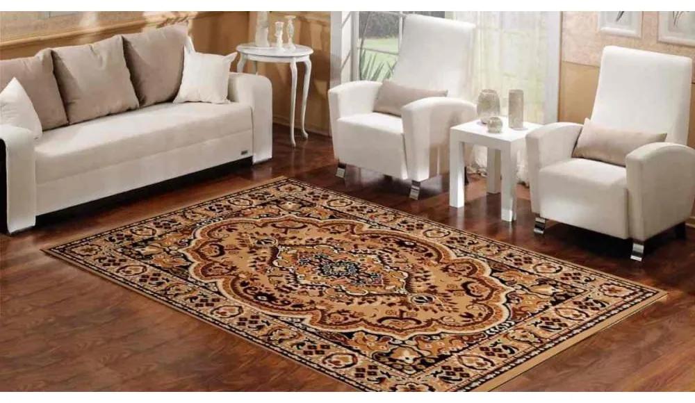 Kusový koberec PP Akay béžový 150x300cm