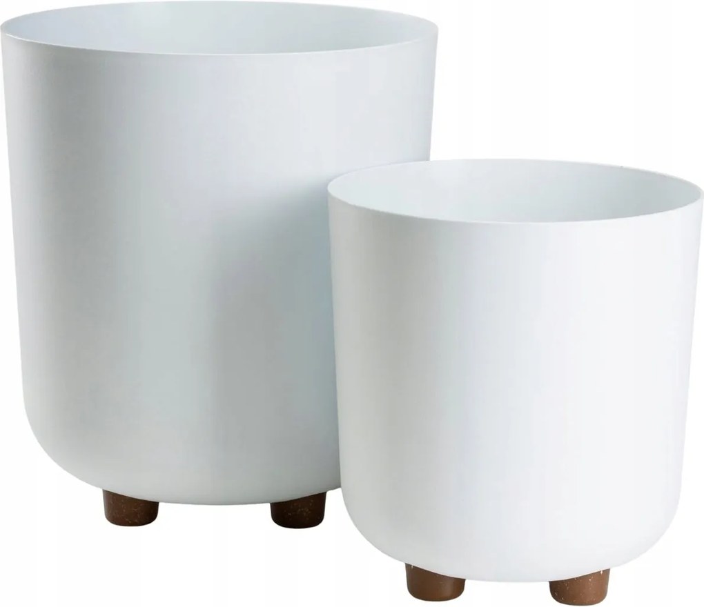 Plastový květináč na nožičkách Terra 21x19,3 cm - výber z 6 prevedení