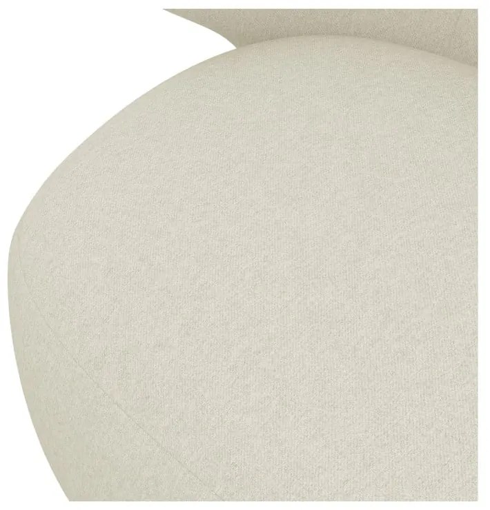 Krémovobiele kreslo Kama – Makamii