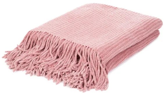 Deka CHENILLE ženilková, ružová 856032