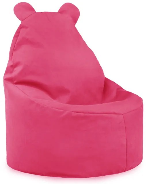 Kreslo pre deti Teddy ružové