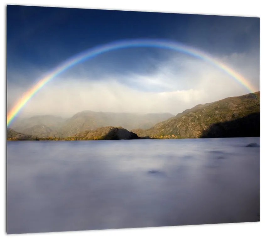 Dúha na oblohe - obraz
