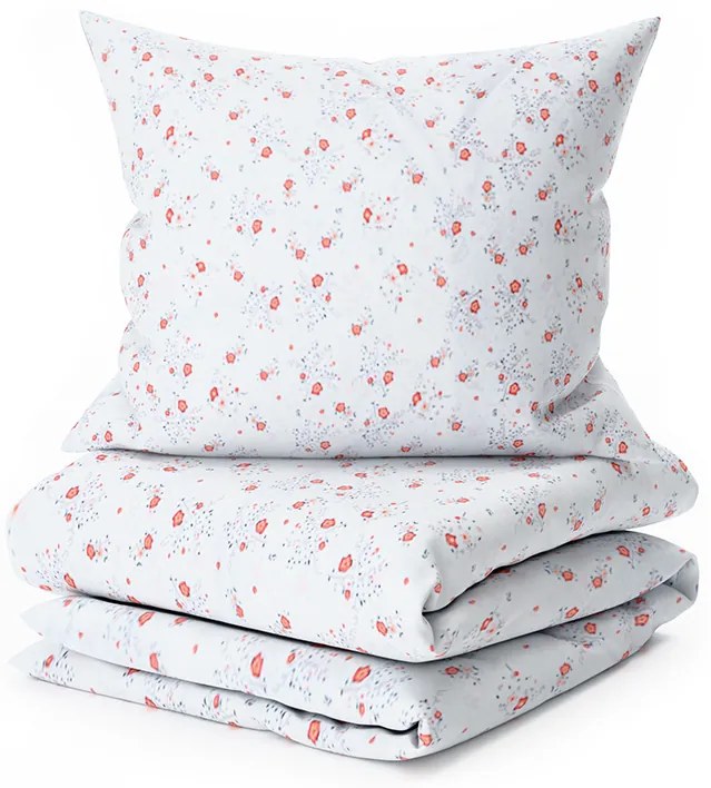 Obliečky z mikrovlákna FLORINE krémové Rozmer obliečky: 70 x 80 cm | 140 x 200 cm