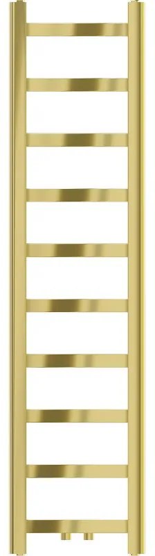 Mexen, kúpeľňový radiátor Mexen Bolt 1200 x 300 mm, 189 W, zlatý - W126-1200-300-00-50