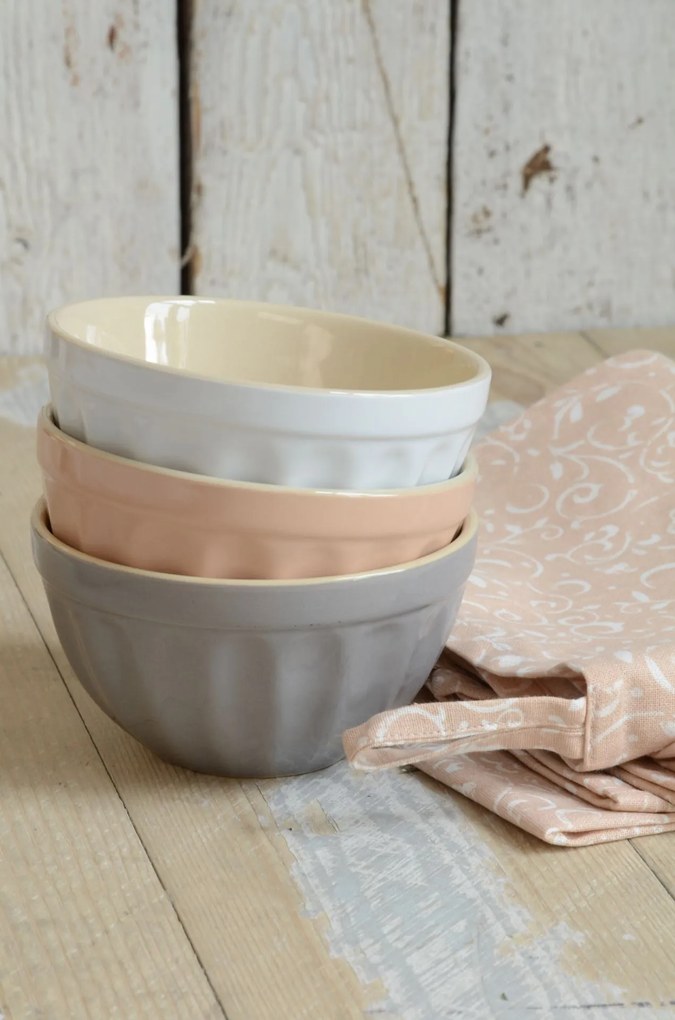 Ib Laursen Miska keramika biela 7 x 13 cm 350 ml