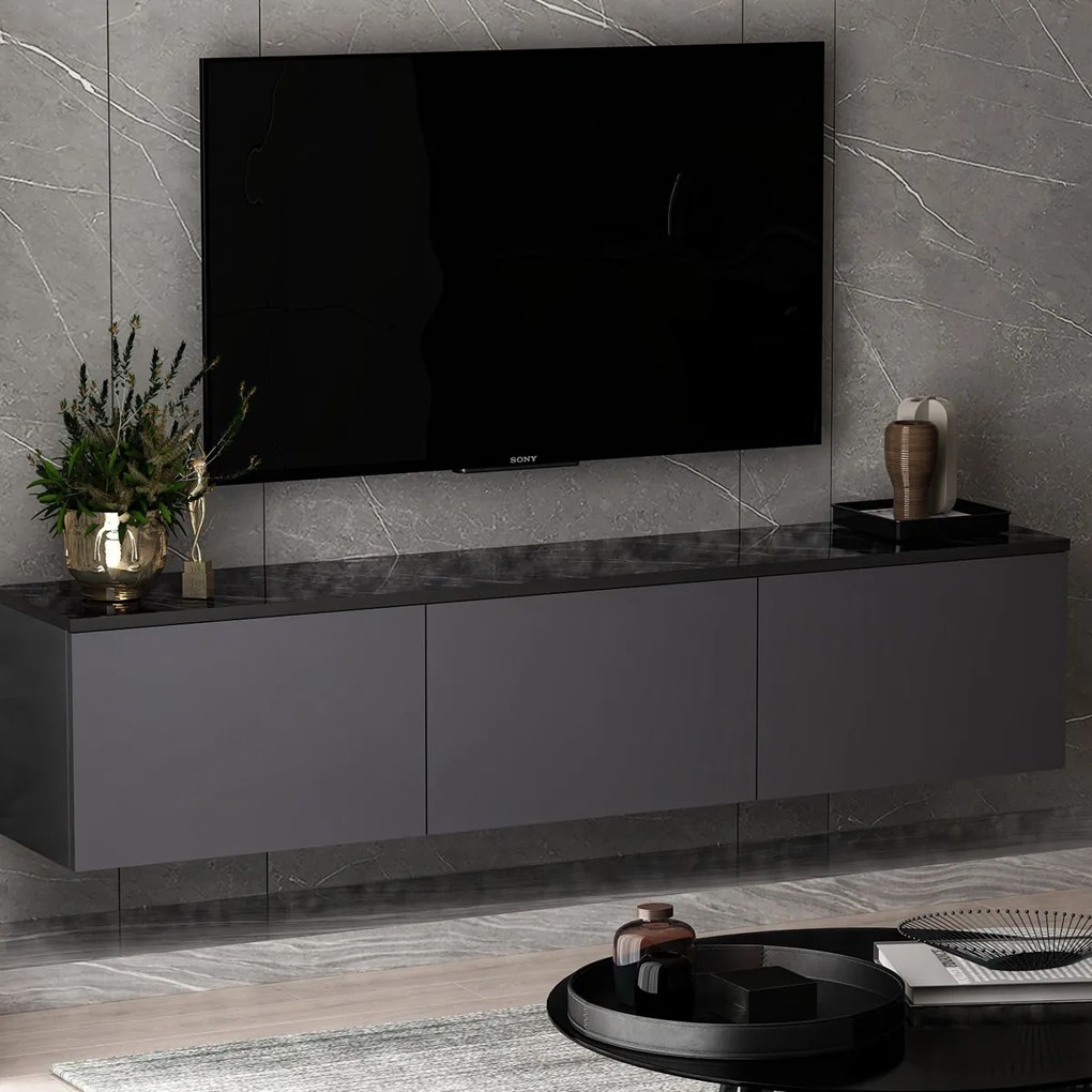 TV stolík Neon Anthracite