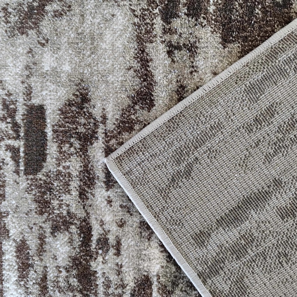 DY Panamero 22 hnedý moderný koberec Rozmer: 60x100 cm