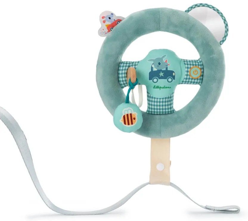 Lilliputiens - textilný volant - dráčik Joe