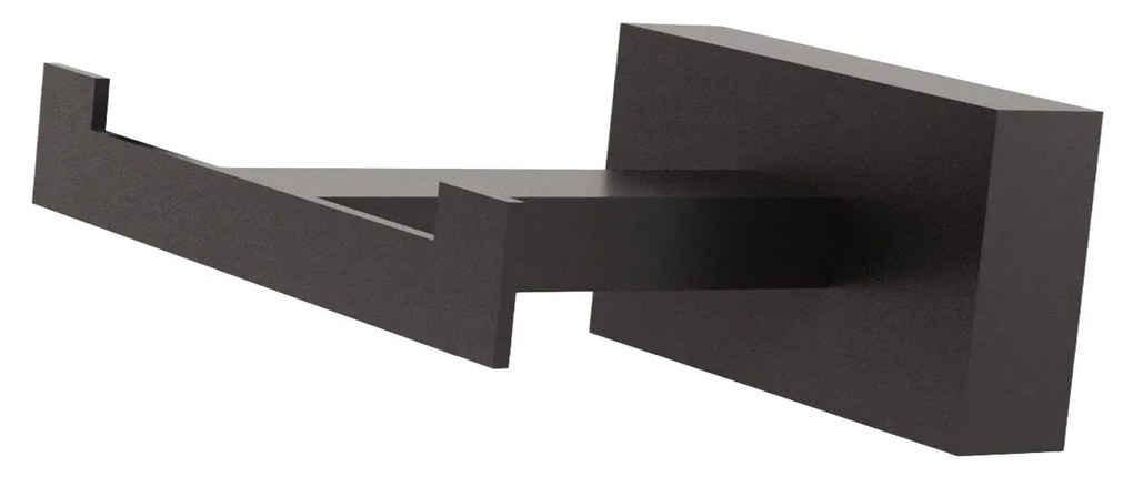 Rea Oste, 2-háčik na uterák, čierna matná, REA-88027