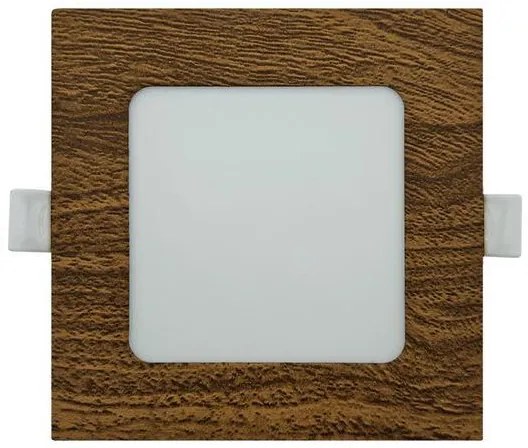 Svietidlo BC TR-149S 6W LED 4200K square drevo