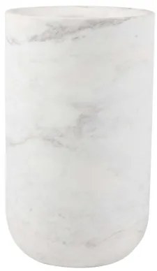 ZUIVER FAJEN MARBLE váza Biela