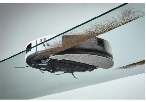 Sencor - Inteligentný robotický vysávač s mopom 2v1 28W/2600 mAh Wi-Fi biela + DO