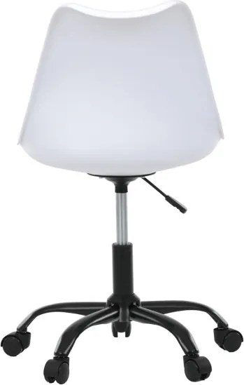Kancelárska stolička biela KA-X7055 WT