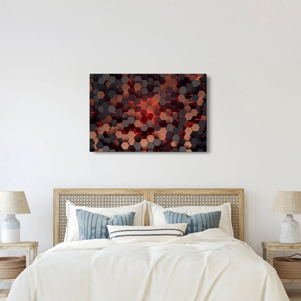 Obraz - Futuristická abstrakcia (90x60 cm)