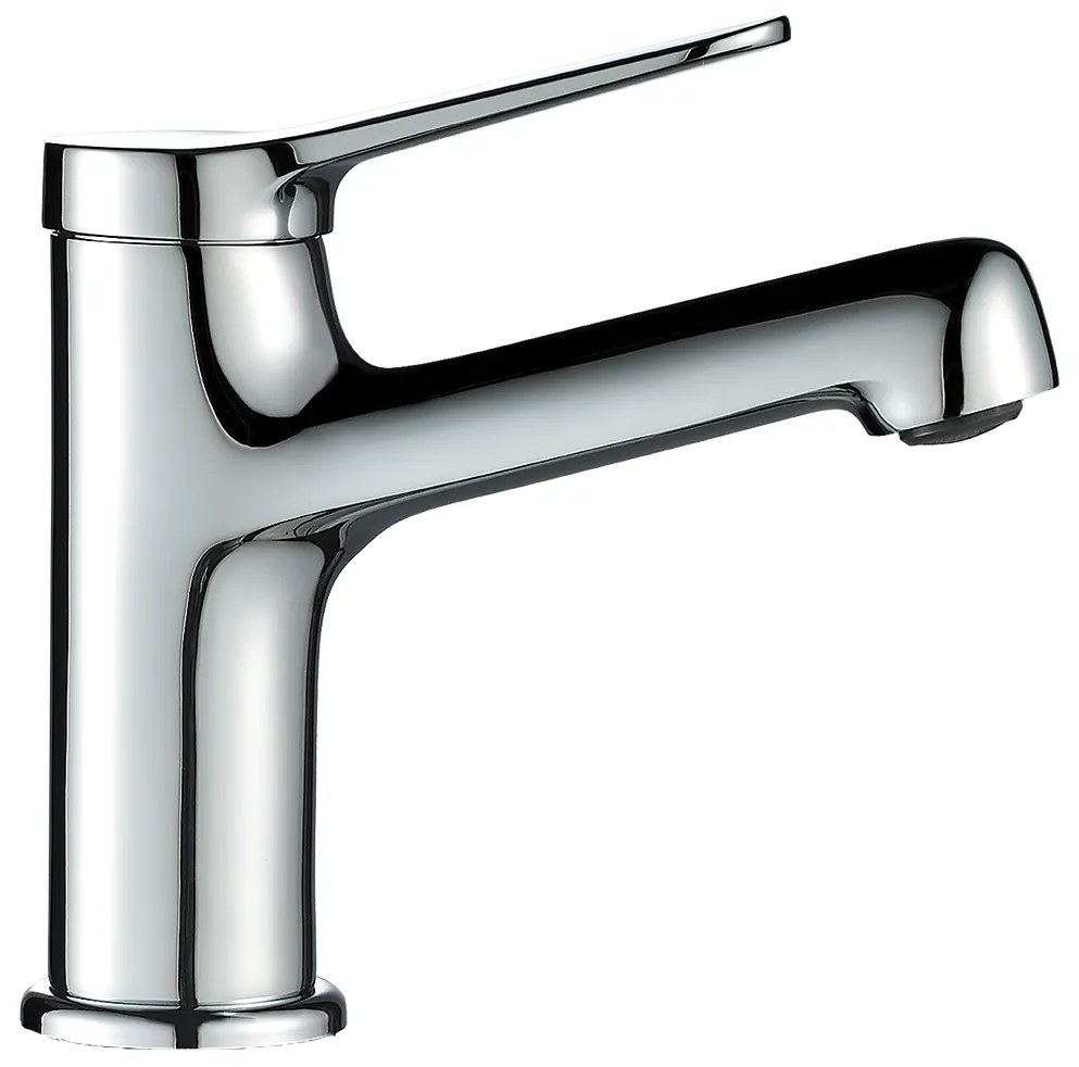 Kuchinox Villa, umývadlová batéria s odtokovou zátkou typ ClickClack, chrómová, LAV-BVK_022D