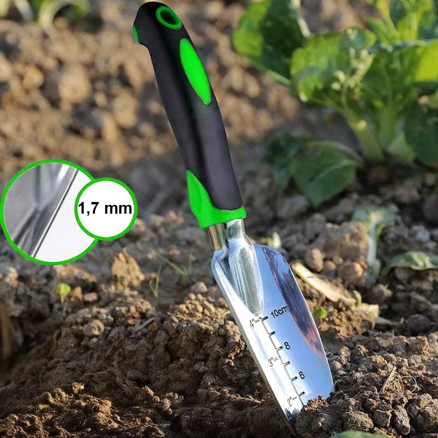 Súprava 5 ks záhradného náradia FUNAF zelená