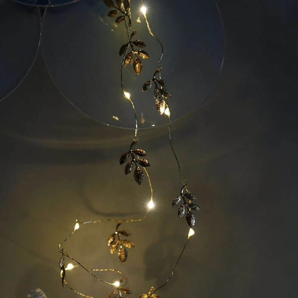 Svetelná reťaz počet žiaroviek 20 ks na baterky dĺžka 200 cm Marlin – Sirius