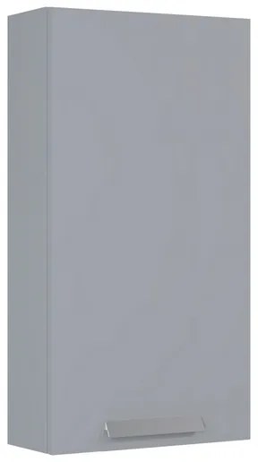 Tila ANA horná bočná skrinka 40 cm 40 x 12,6 x 80 cm sivá lesklá TN7357Z