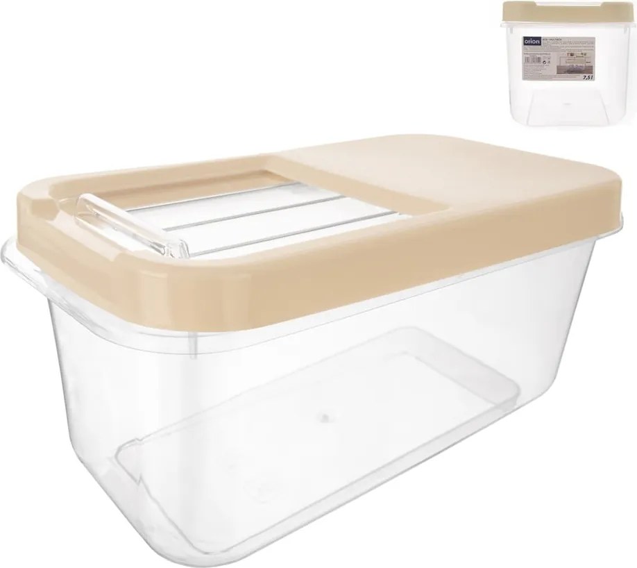 Plastový úložný box s vekom 35x20x18 cm Slop – Orion