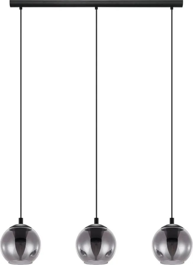 Náhradné sklo Eglo ARISCANI 170x155 mm čierna