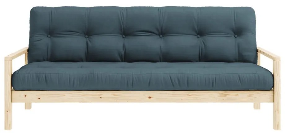 Rozkladacia pohovka v petrolejovej farbe 205 cm Knob – Karup Design