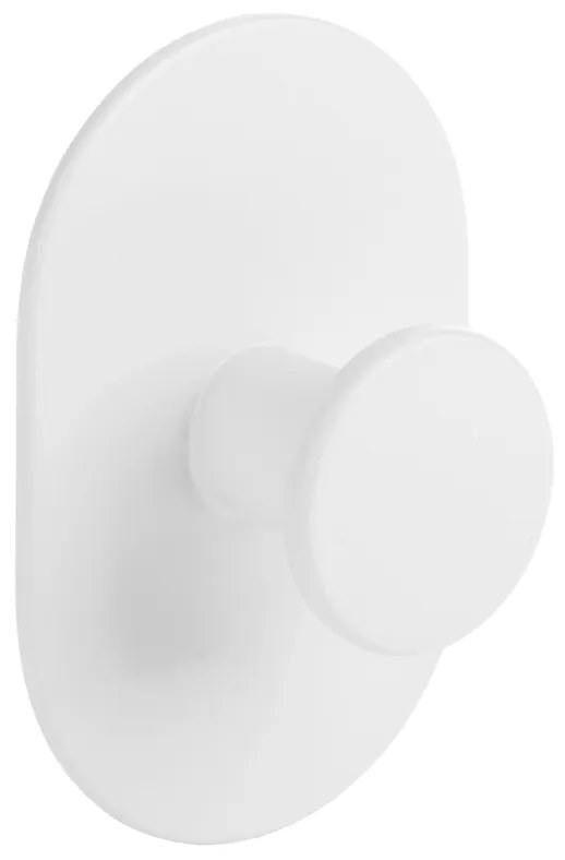 Laveo Miri, 1-háčik na uteráky, biela matná, LAV-ALM_611S