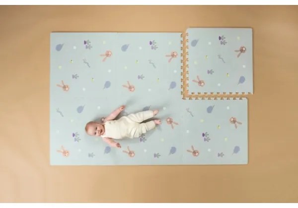 Taf Toys - Detská hracia podložka XL Puzzle Záhrada