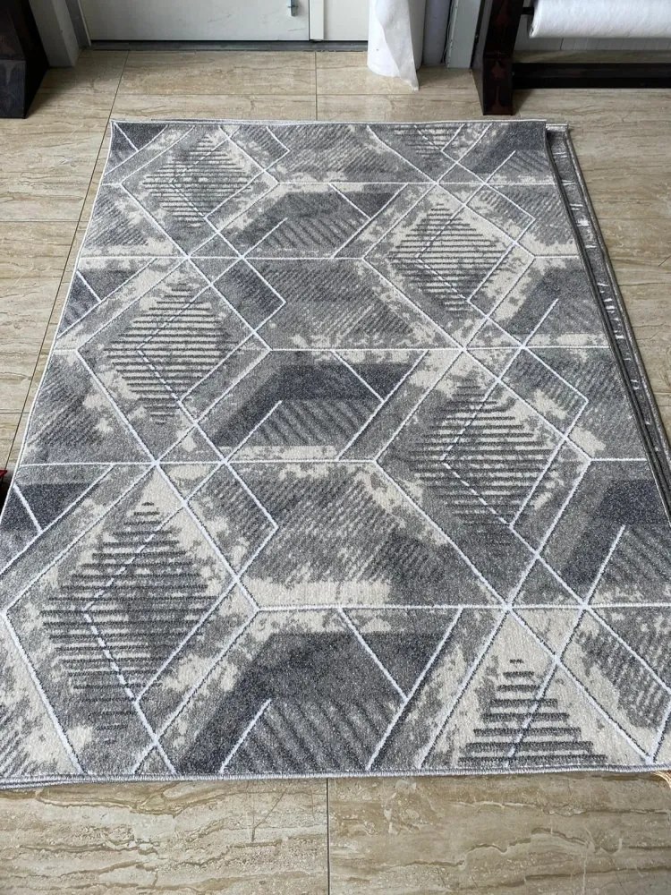 Dizajnový koberec s geometrickým vzorom Šírka: 80 cm | Dĺžka: 150 cm