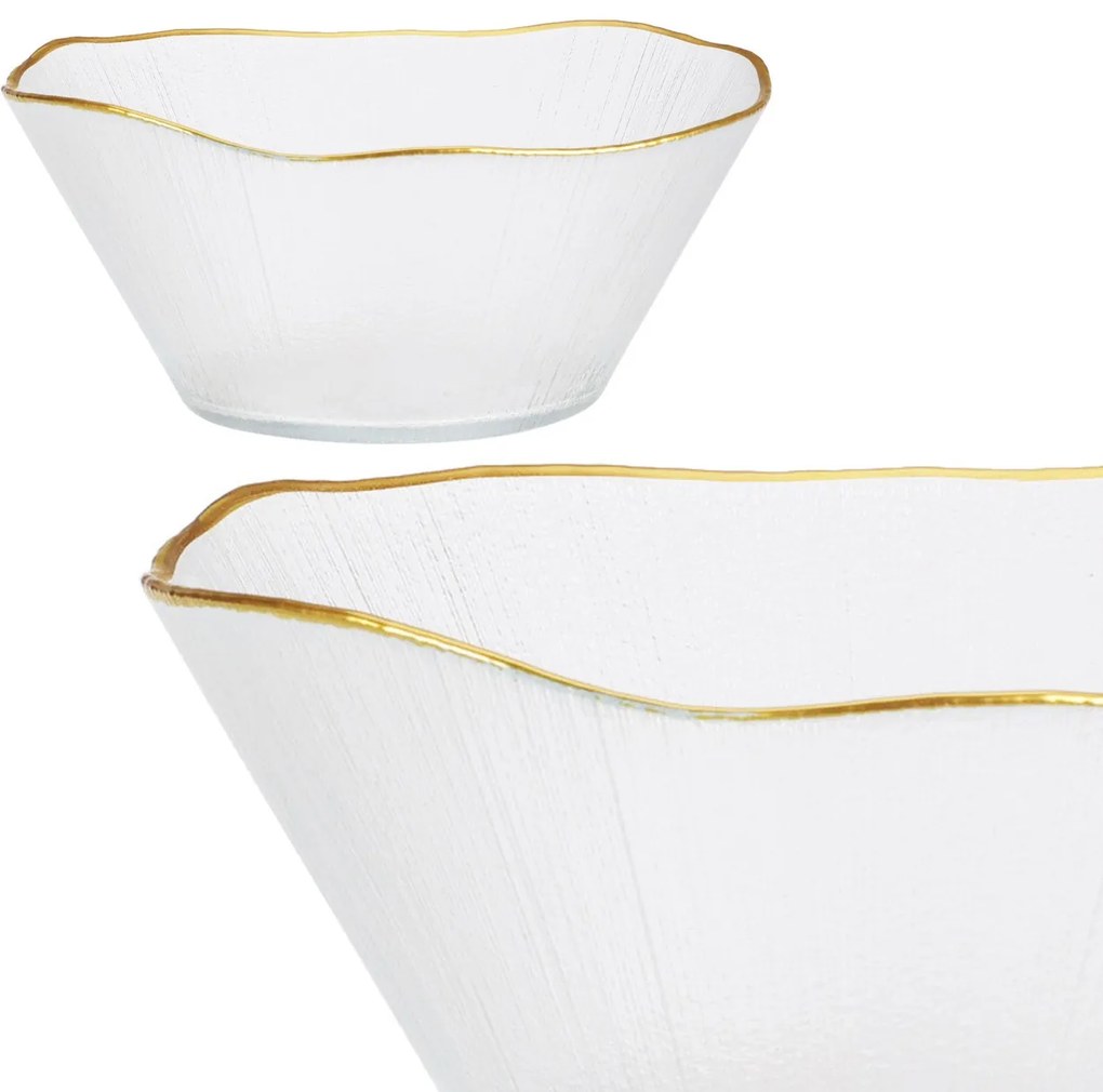 Sklenená miska Mia (fi) 21 cm