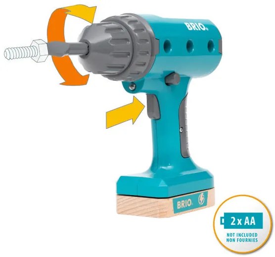 Brio Builder - vŕtačka na batérie