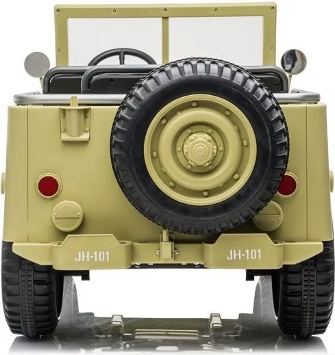 LEAN CARS JH101 Khaki batériové auto