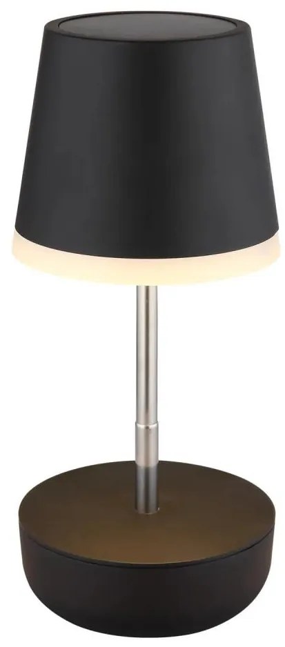 Globo 36638S - LED Solárna lampa 10xLED/0,06W/3V IP44 čierna