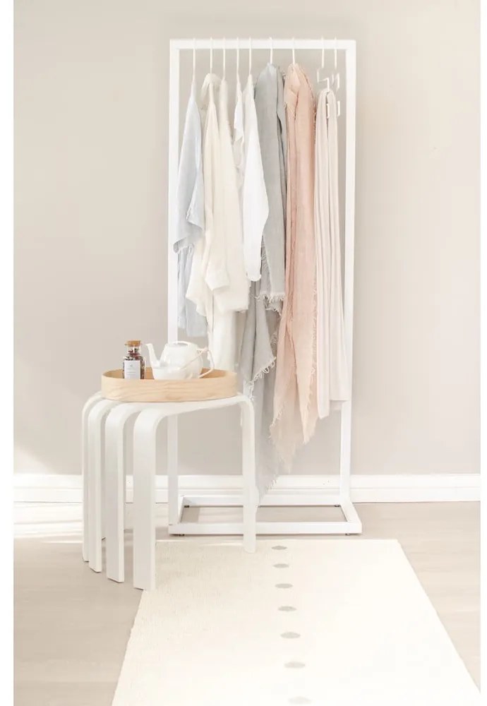 Béžovo-krémový vnútorný a vonkajší koberec 70x140 cm Peg Linen Vanilla – Pappelina