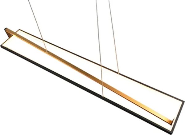 Trio - LED stmievateľný luster na lane EDGE LED/35W/230V 2300/3000/4000K čierna