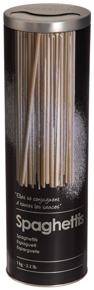 Kovová nádoba na špagety Spaghetti 1kg