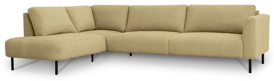 Okrovožltá rohová pohovka (ľavý roh) Hero – Scandic