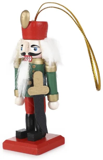 Závesná vianočná dekorácia NUTCRACKER luskáčik 867922 (3 ks)