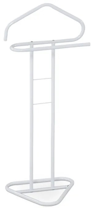 Moderný kovový nemý sluha Autronic 81119 WT – biely matný, 108 cm