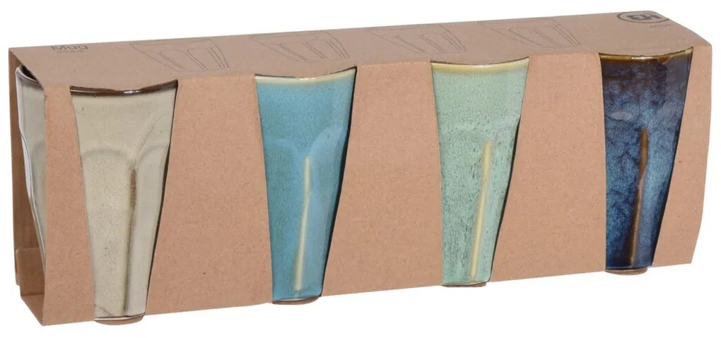 Keramický pohár Soft 330 ml sada 4ks