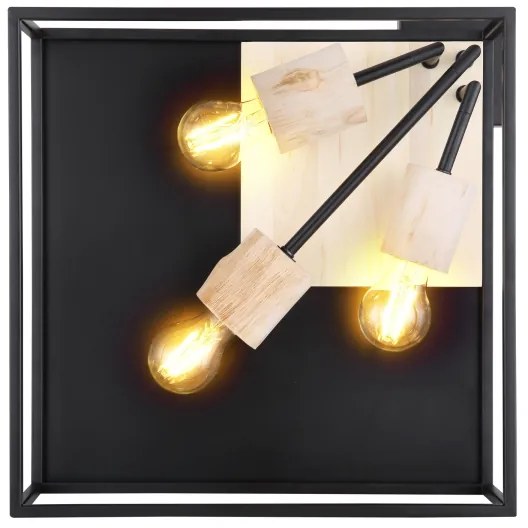 Globo 15477D1 - Stropné svietidlo HAGAR 3xE27/60W/230V