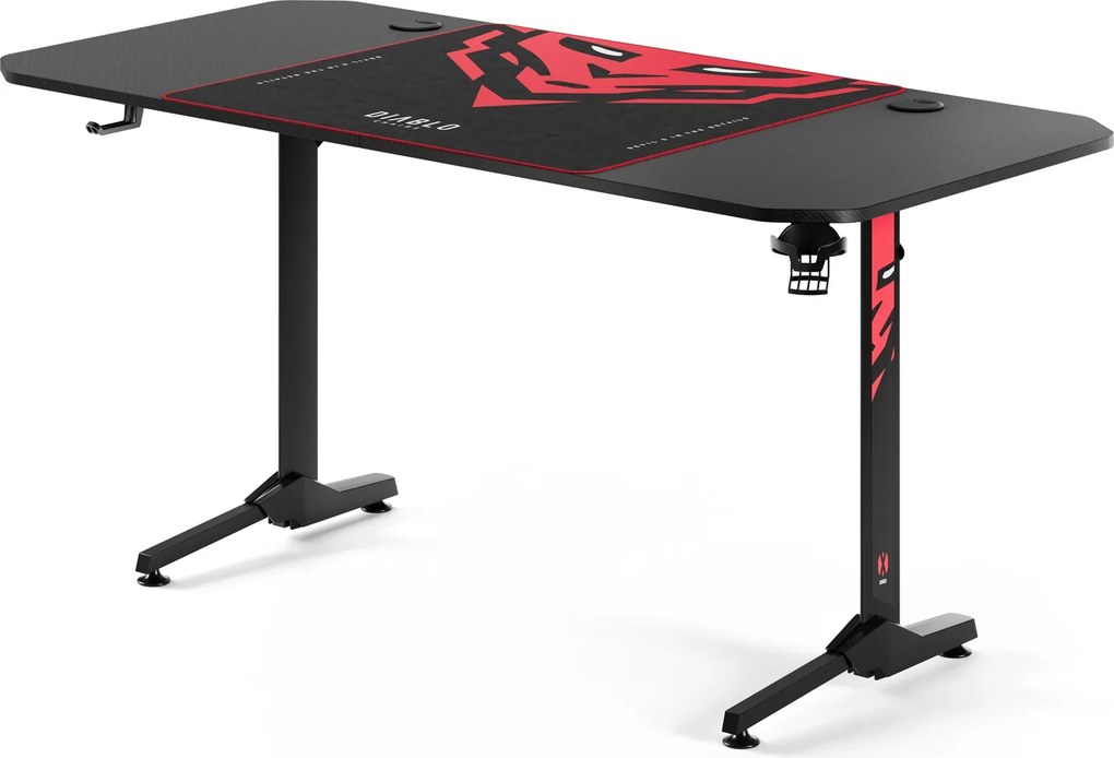 Herný stôl 160 cm čierny: Diablo X-Mate 1600