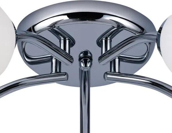 Prisadený luster PORTOS 5xE14/10W/230V lesklý chróm