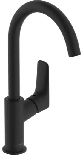 Umývadlová batéria Hansgrohe Logis bez výpuste matná čierna 71131670, 1 ks