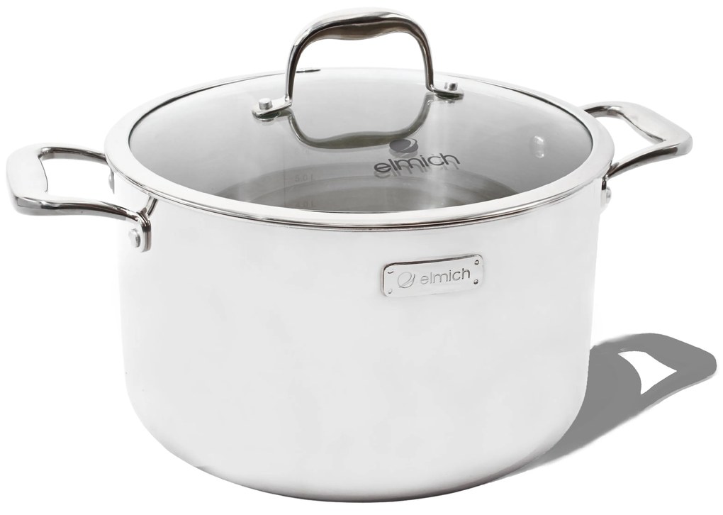 Elmich Trojvrstvový nerezový hrniec na indukciu Trimax XS 26 cm (8 l)