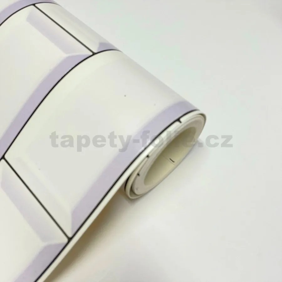 Dekoratívny obklad na stenu Ceramics 270-0171, rozmer 67,5 x 20 m, Metro biely, D-C-WALL CERAMICS