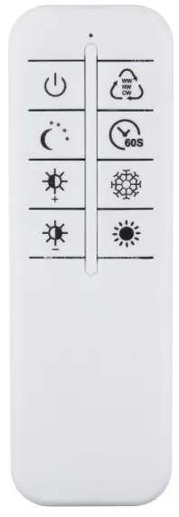 Globo 48466-70 - LED stmievateľné stropné svietidlo INVERTINA LED/70W/230V zlaté