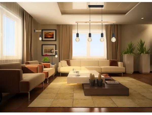 Nástenné svietidlo IZZY 1xE27/60W/230V