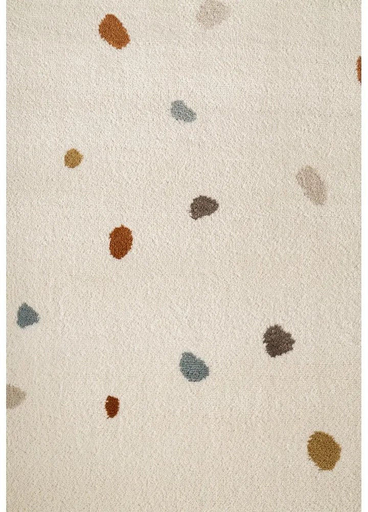 Krémový detský koberec 120x170 cm Funny Dots – Hanse Home