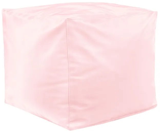 Taburetka metalická ružová ekokoža